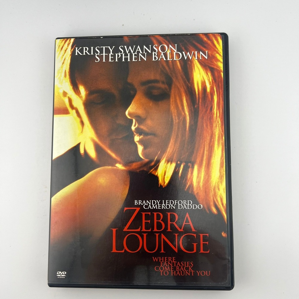 Zebra Lounge DVD 2001 Kristy Swanson Stephen Baldwin Thriller Drama
